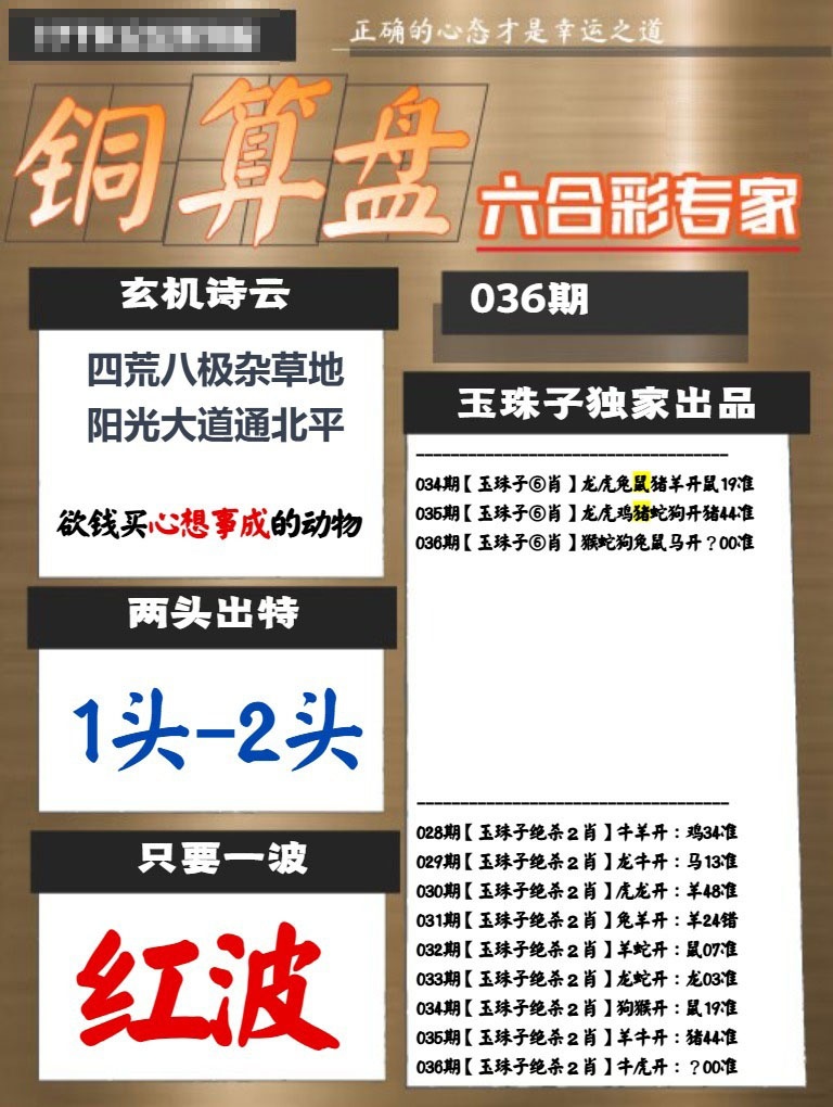 036期铜算盘[图]